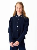 Кардиган для девочки AT1405 синий