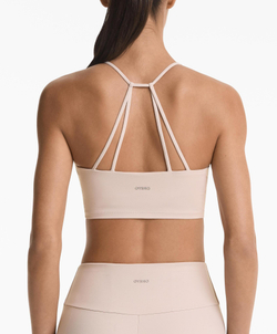 Oysho Майка-кроссовер Comfortlux, бежевый