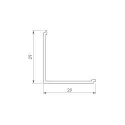 Экран ARH-KANT-H30-2000 Square Frost-PM (Arlight, Пластик) 016579