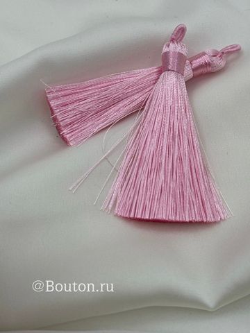Кисточка для штор розовая 8 см