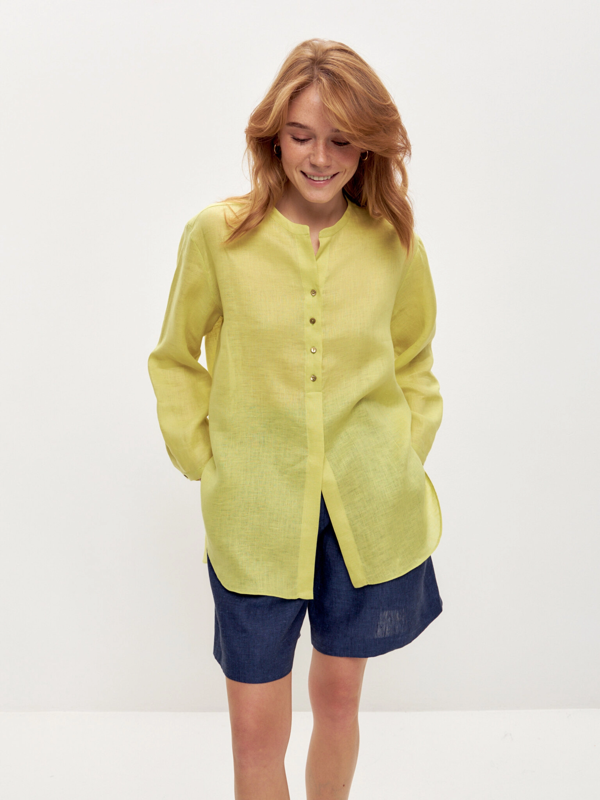 Льняная рубашка