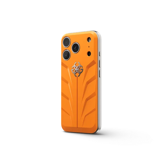 Чехол для iPhone 17 на магните - RSR17 - SUNSET ORANGE