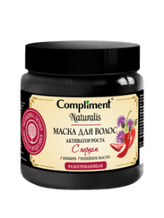 Compliment Naturalis Маска для волос с перцем Активатор роста 500 ml
