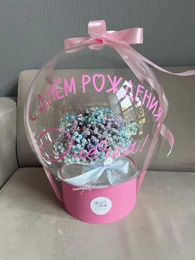 Цветы в шаре №9