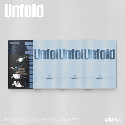 Альбом MONSTA X - Unfold American Studio Album 4 Version SET
