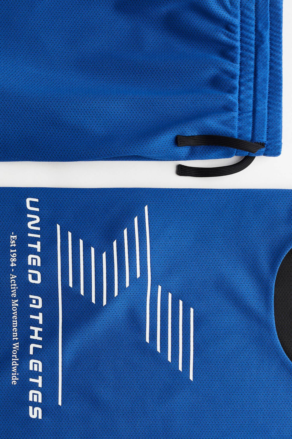 H&M Спортивный комплект из майки и шорт DryMove, синий