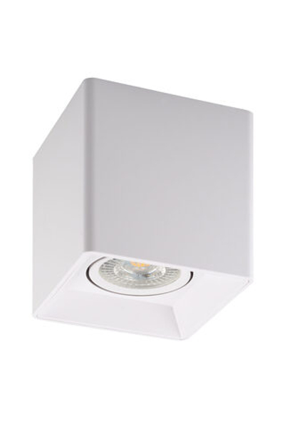 DK3030-WH Светильник накладной IP 20, 10 Вт, GU5.3, LED, белый, пластик