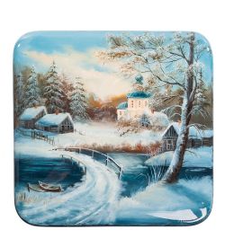 ШК-10/ 32 Шкатулка «Зима» исп. Котова