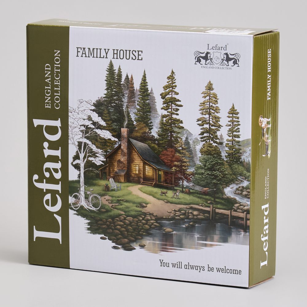 ТАРЕЛКА СУПОВАЯ LEFARD "FAMILY HOUSE" 800 МЛ 21*5 СМ (КОР=16ШТ.)