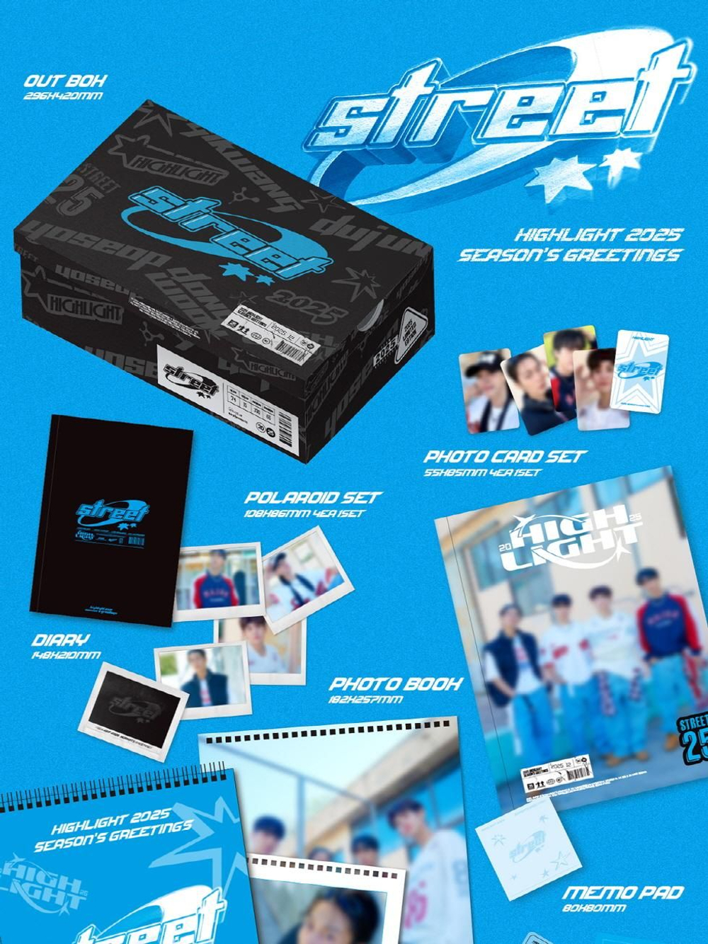 товары HIGHLIGHT - 2025 SEASON'S GREETINGS STREET Version