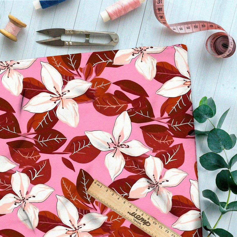 Ткань премиум флис чарующая фантазия