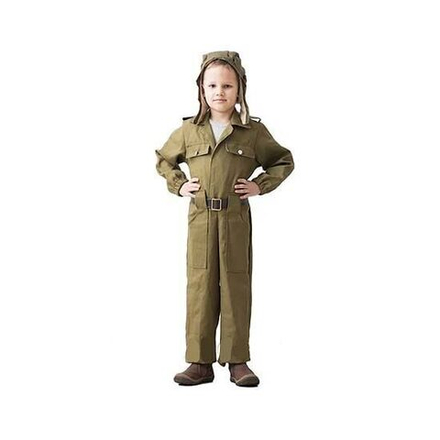 Военная форма ТАНКИСТ для мальчика, возраст: 8 -10 лет, рост: 140 -152 см.