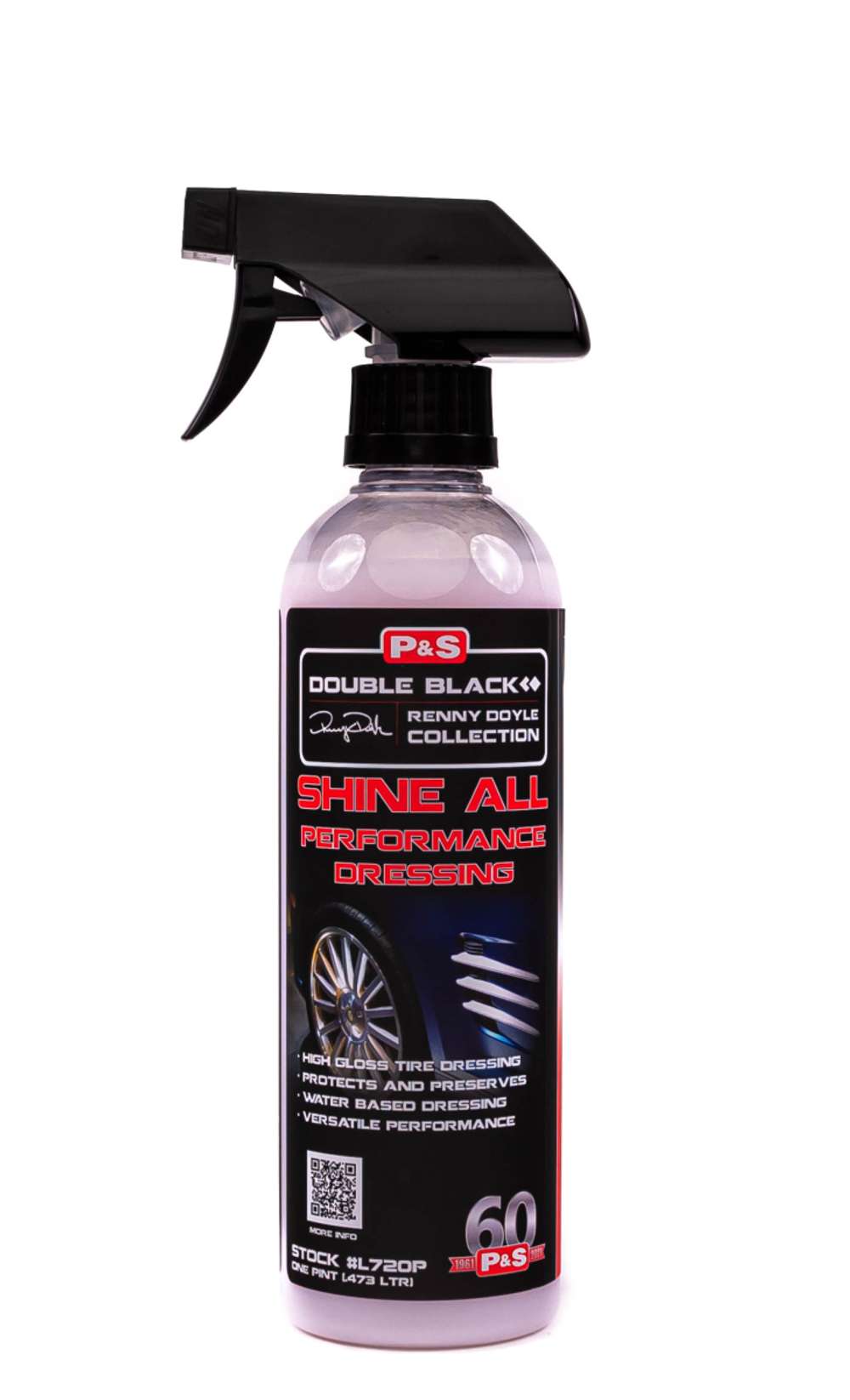 P&S Shine All Performance Dressing Защитное покрытие для пластика, винила  473мл