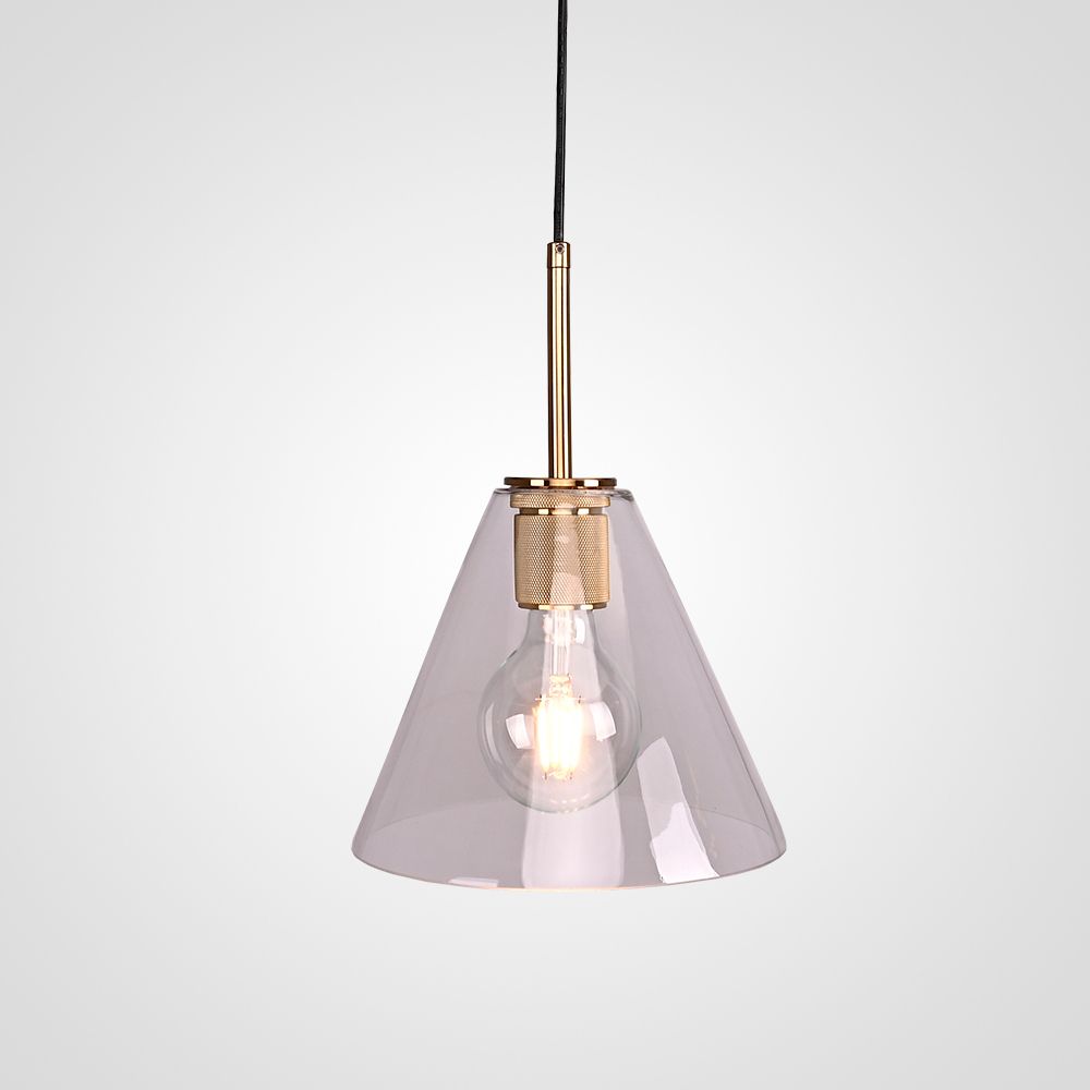 Подвесной светильник RH Utilitaire Funnel Pendant Brass