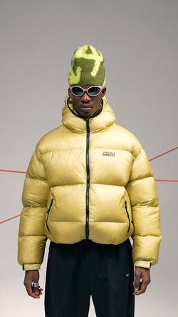 Куртка Called a Garment Puffer Fish Down Jacket "Citron"