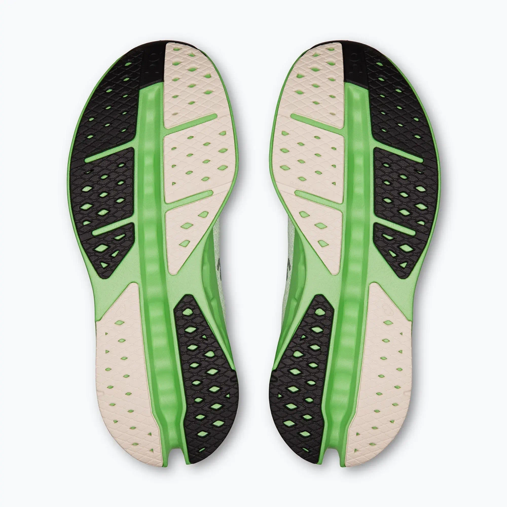 Женские Кроссовки для бега On Cloudsurfer Max mineral/honeydew