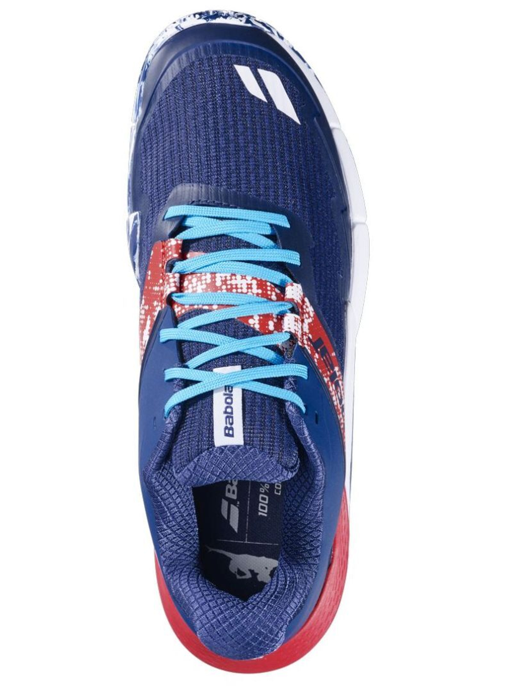 Мужские кроссовки для Падел Babolat Movea 2 - dark blue/chilli red