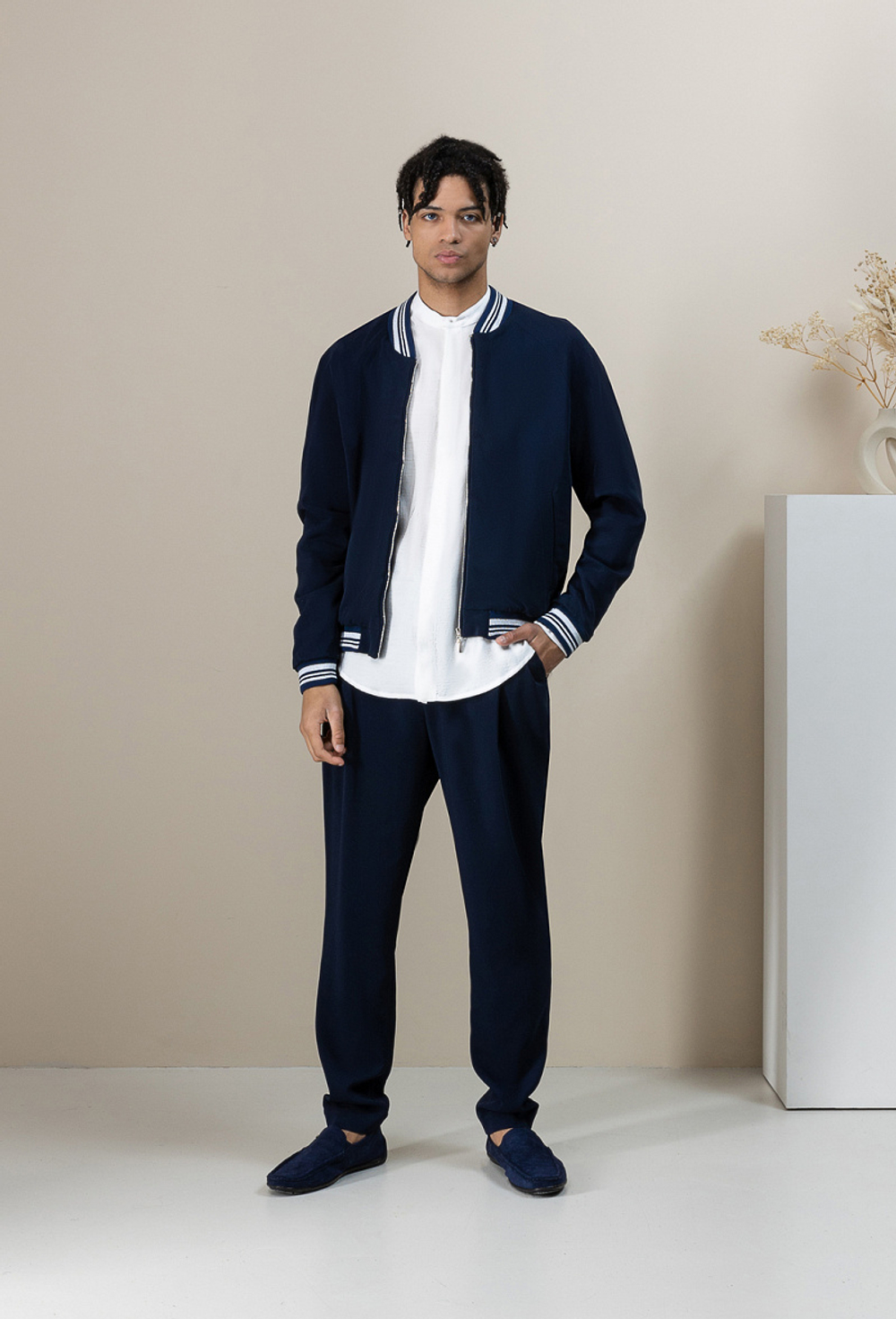 Брюки мужские синие 06-02-23 SS men