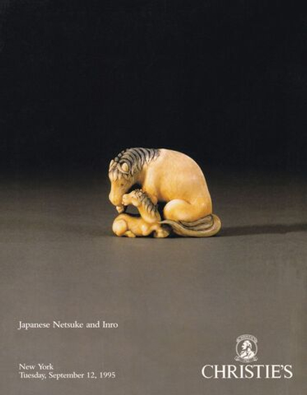 Каталог аукциона Christie's, Нью-Йорк, Японские нэцкэ и инро от 12 сентября 1995 года
