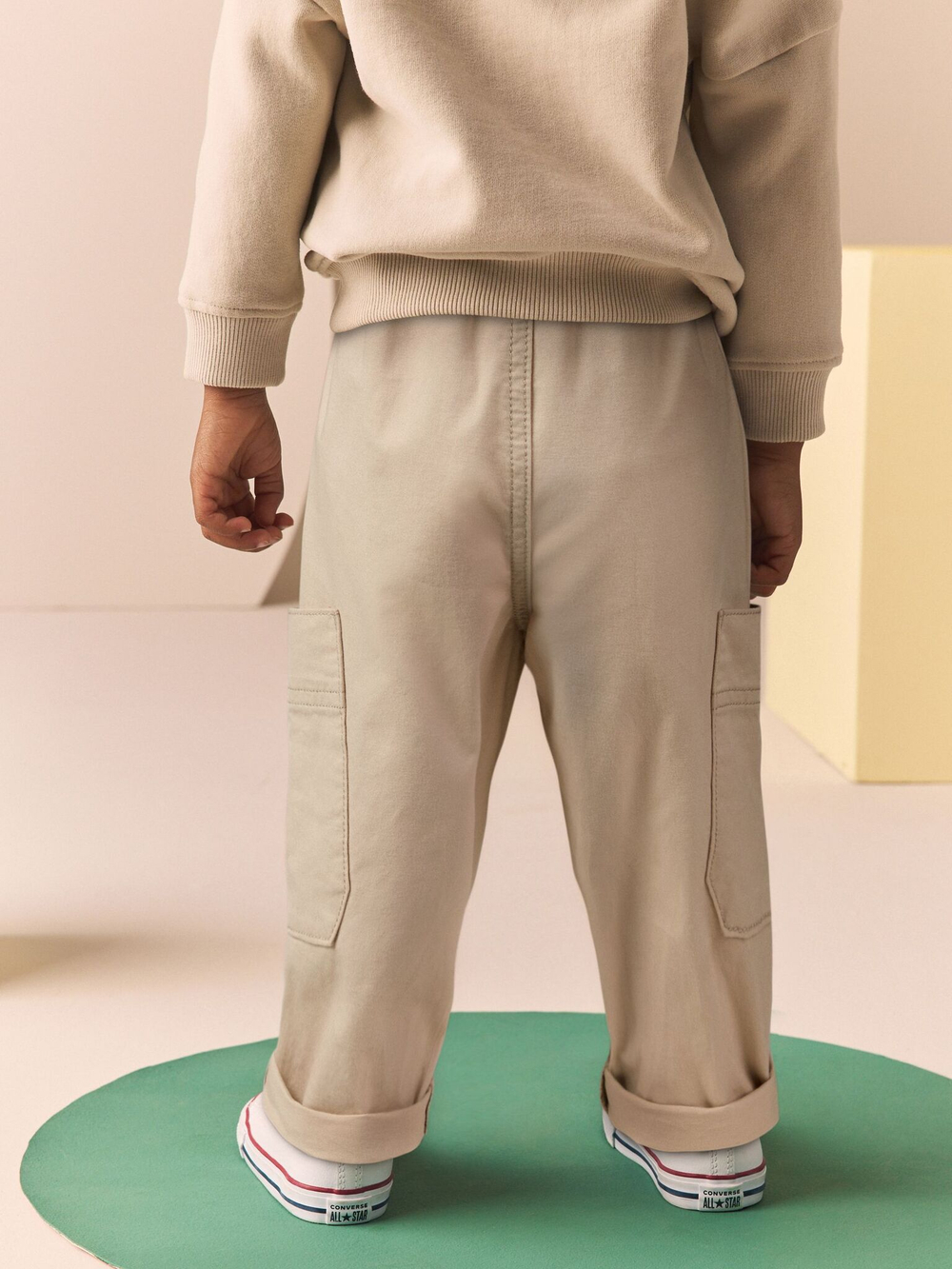 Брюки для мальчика Next 966-834, Песочный