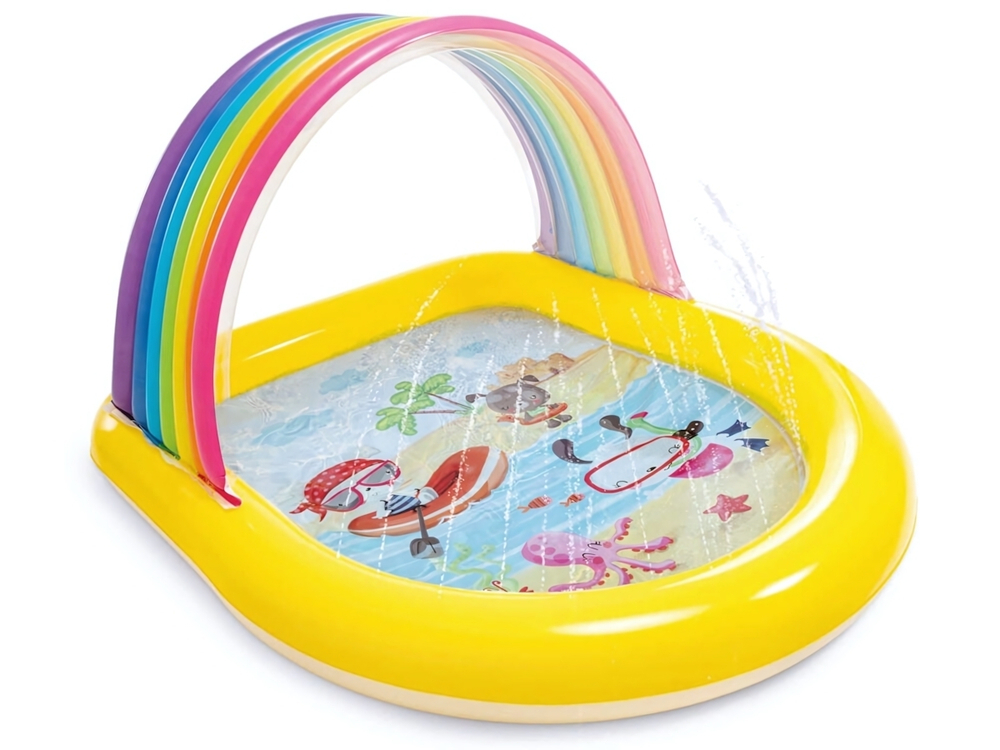 Игровой центр ПВХ Радужная арка 147*13*86см (от 2-х лет) INTEX 57156