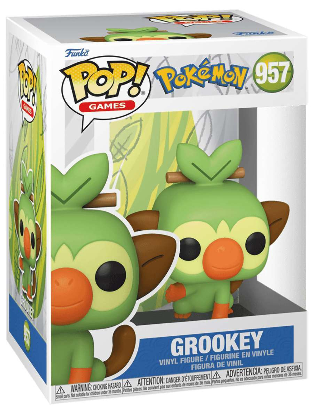 Фигурка Funko POP! Games Pokemon Grookey (957) 70976