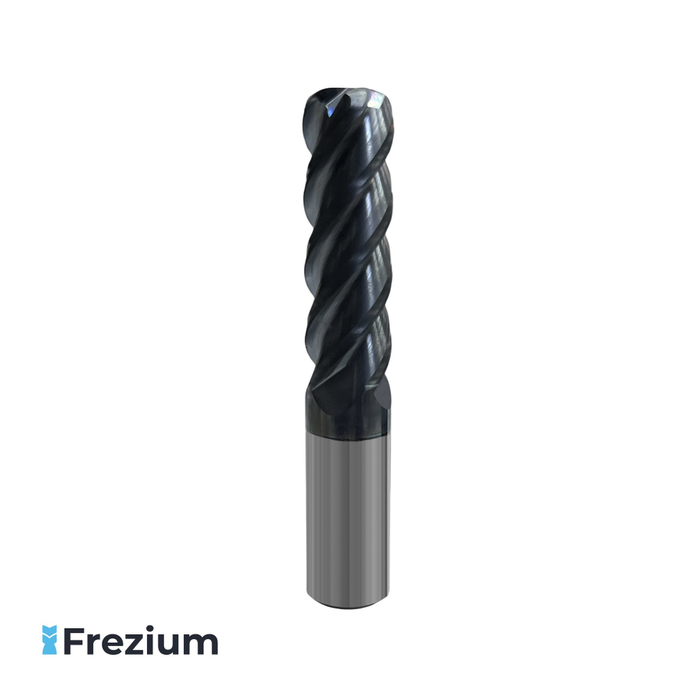 Концевая радиусная фреза твердосплавная по металлу "Iscar" (16x16x50x92 Z4 R4; EC160B50-4C16R4.N92 IC903) Концевая радиусная фреза твердосплавная по металлу "Iscar" (16x16x50x92 Z4 R4; EC160B50-4C16R4.N92 IC903)