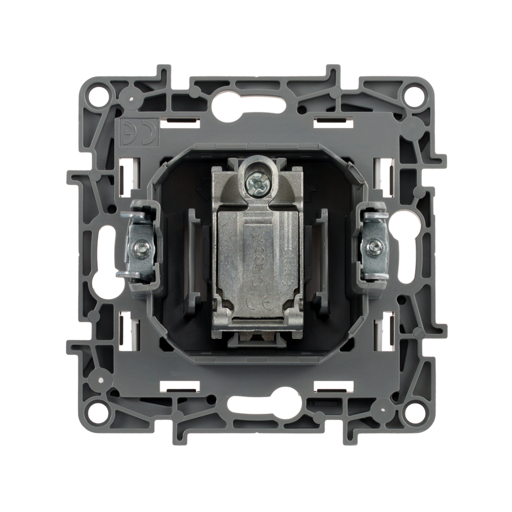 Розетка TV (телевизионная) "звезда" - белый ETIKA Legrand