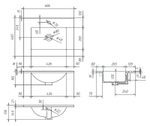 Тумба под раковину AM.PM Spirit M70FHX0602WG Белая