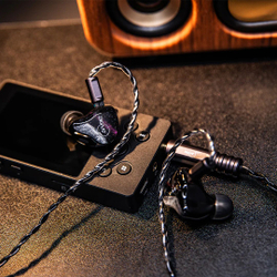 Наушники проводные ZiiGaat Arcanis, внутриканальные, гибридные, без микрофона, 3.5 мм