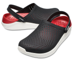 Сабо Crocs LiteRide Clog Black/White