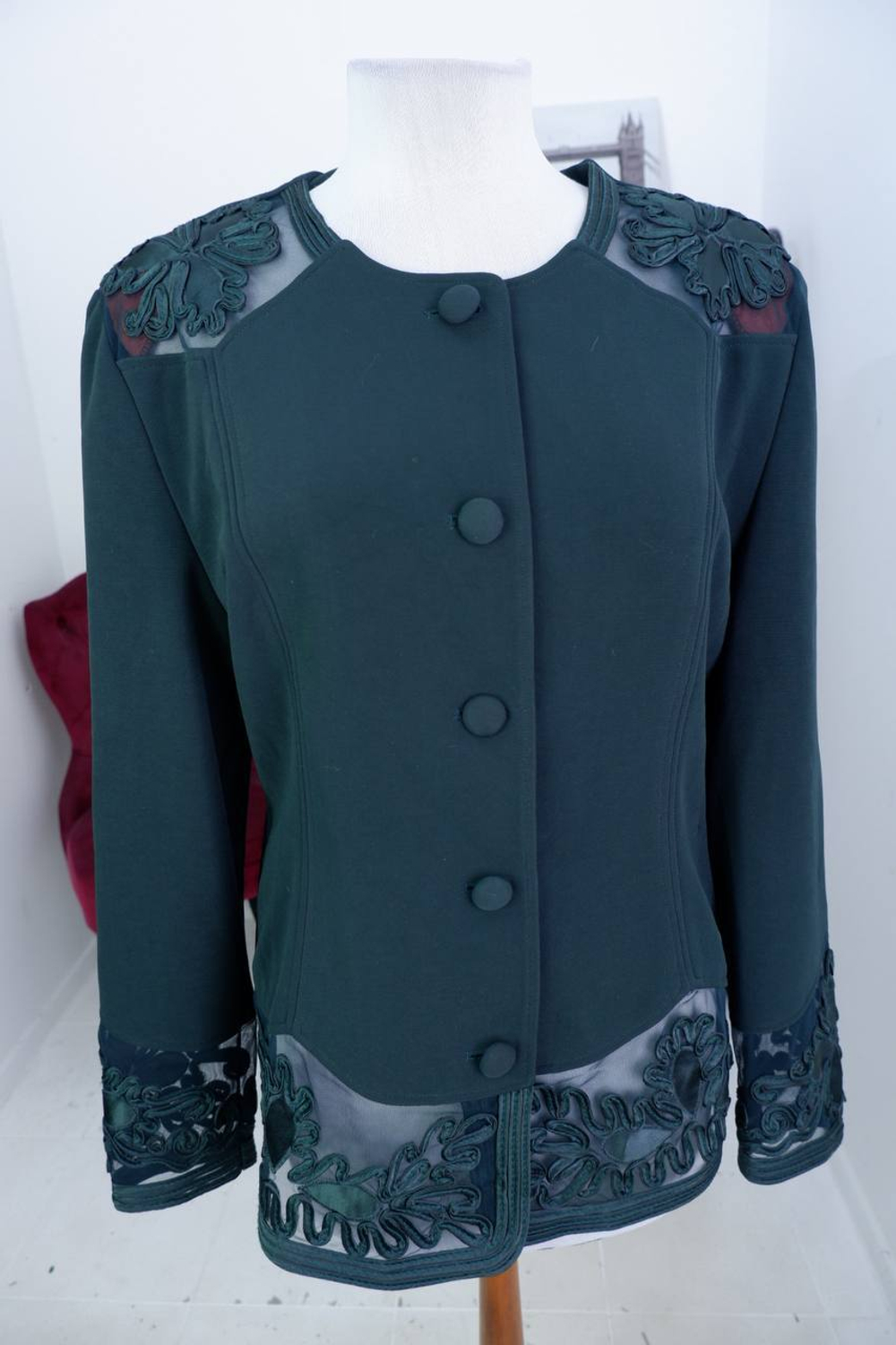 Жакет JS Collections для делового образа, маркировка 14, визуально на 52 размер