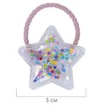 Резинки для волос НАБОР 6 шт., 0,3х14 см, с шармиками, разные цвета, MONTE VITA, 457068