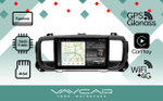 Магнитола для Citroen Jumpy 2016+ - Vaycar VA14-0556-2K на Android 13, 8-ядер, 2K QLED, ТОП процессор, CarPlay,4G SIM-слот