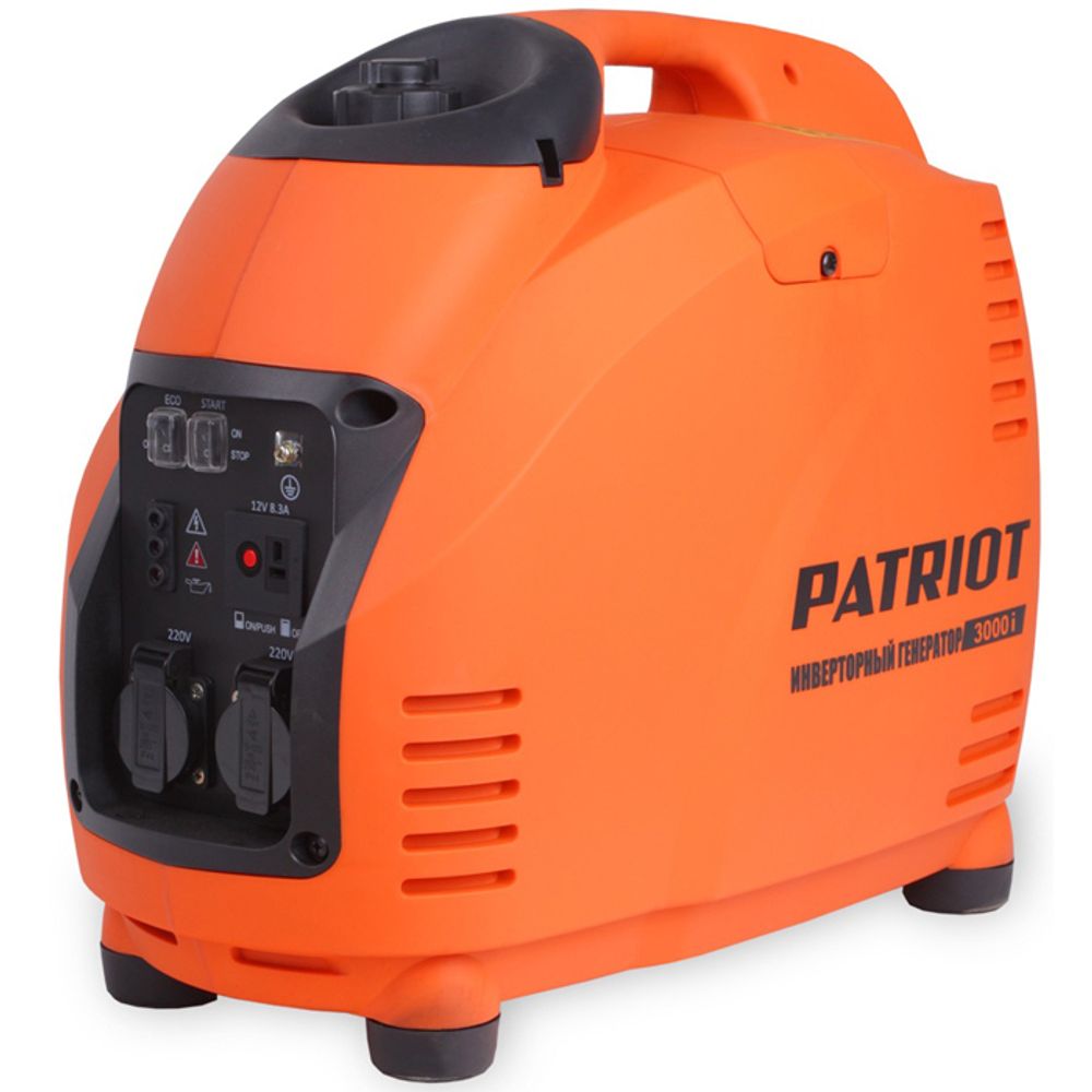 Инверторный генератор PATRIOT GP 3000i, (3500 Вт)