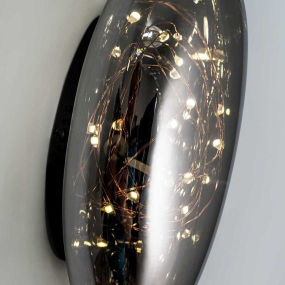 Настенный светодиодный светильник Modelux Modestyle MS.6512.220 BK