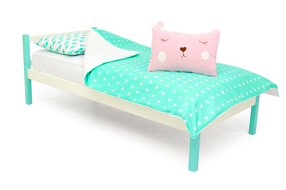 Детская кровать Бельмарко Svogen classic мятно-белый