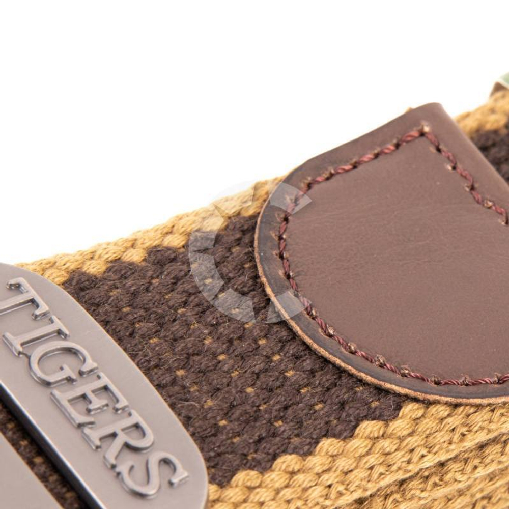 Ремень СЛЕДОПЫТ Тигр текстиль коричневый