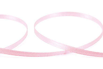 Лента атласная 3 мм AL-3P двухстор. №067 св-розовый
