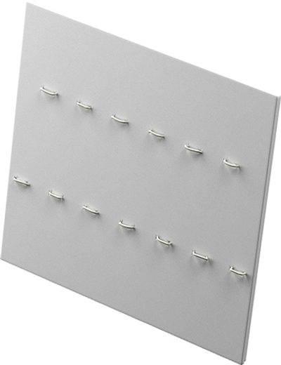 Планшет для столовых приборов/2 ряда стежков 15 мм. в шахматном порядке/гибкая ножка