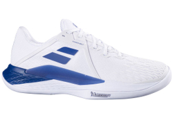 Мужские кроссовки теннисные Babolat Propulse Fury 3 Clay - white/dark blue