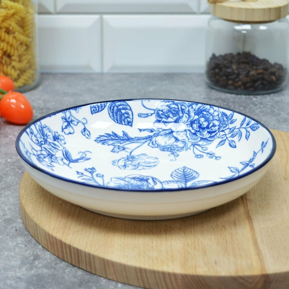 Тарелка суповая 20см Blue posy