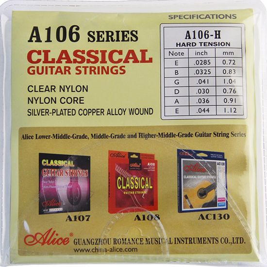 Струны для классической гитары Alice AC106-H
