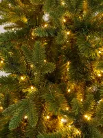 Елка с гирляндой «Барокко» (Литая+пвх) от 1.2 до 2.4 м