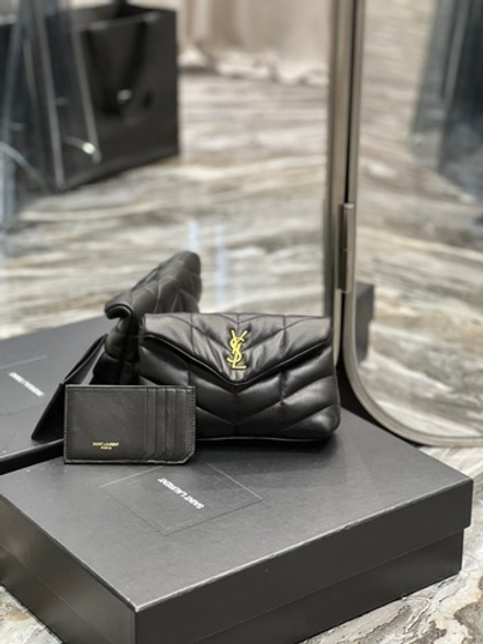 Saint Laurent Loulou Puffer Bag 18 cm