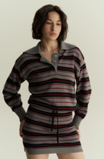 Юбка мини в полоску 1’1’26