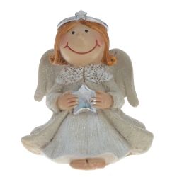 GAEM Фигурка декоративная "Ангел", L7 W6 H7,5 см, 2в.