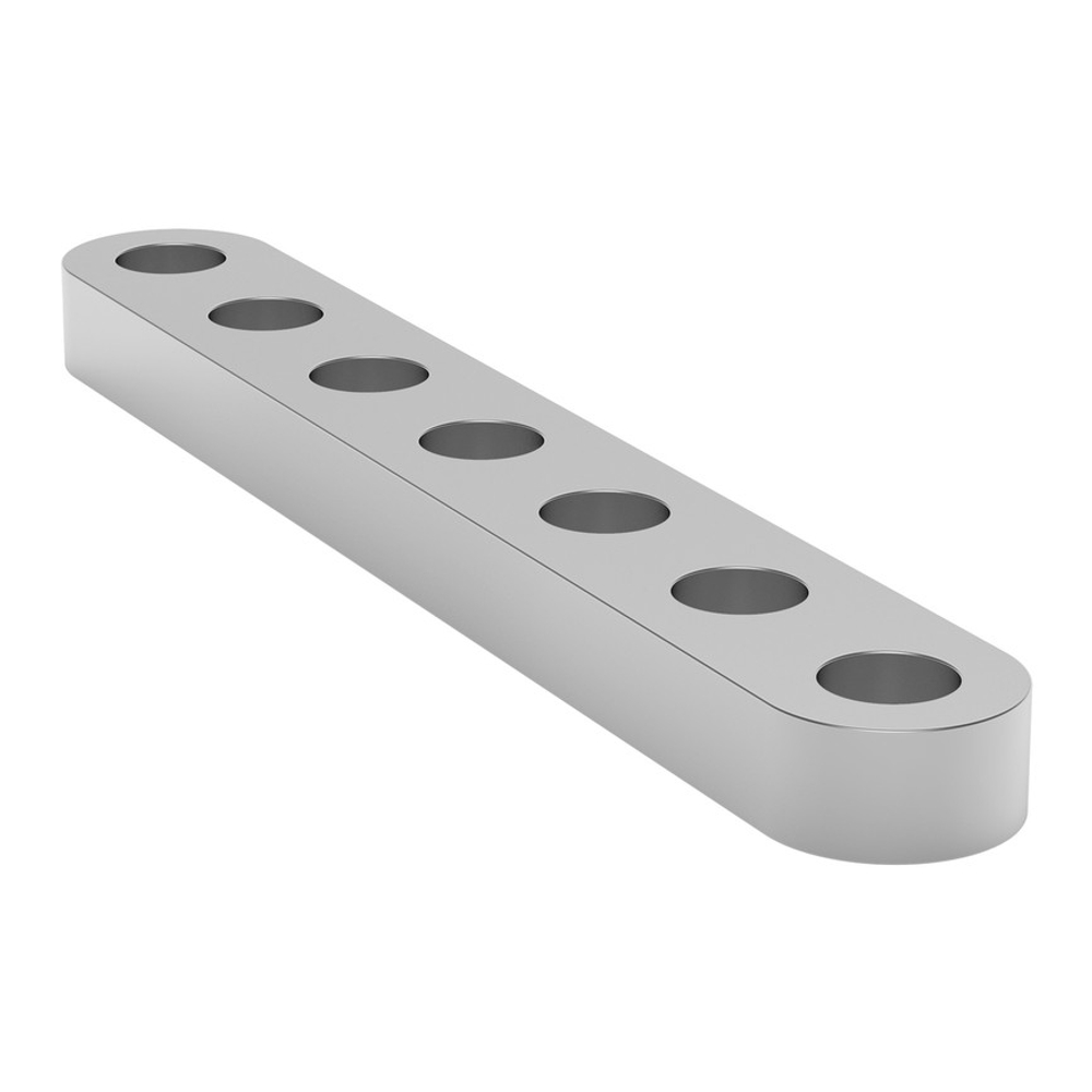 1102 Series Flat Beam (7 Hole, 56mm Length) - 2 Pack