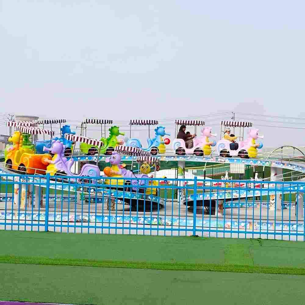 Страшные американские горки «Солнечный патруль», 9 кабин 18 мест, 16×8×2 м