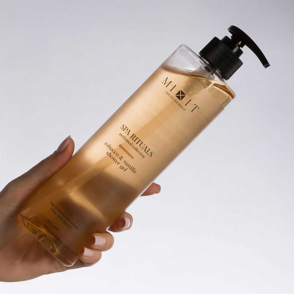 Гель для душа парфюмированный Mixit Spa Rituals Tobacco&Vanilla Shower Gel 500 мл